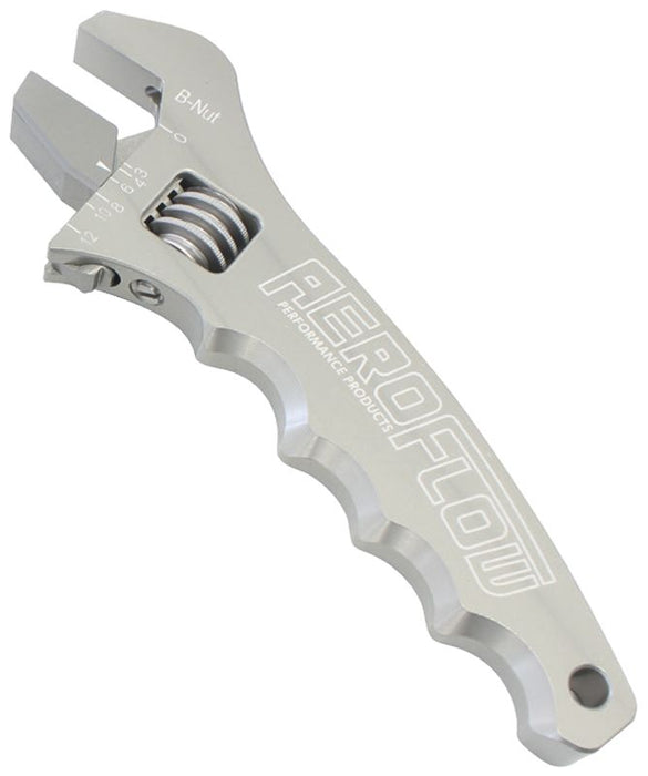 Aluminium Adjustable Grip Spanner - Silver