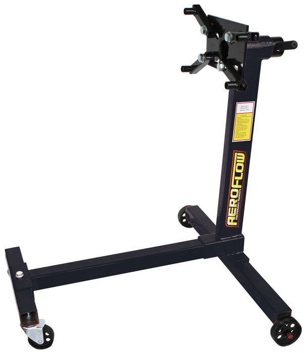 H-Frame Engine Stand   1000lb (453kg) Max Load, Black Powder Coated Finish
