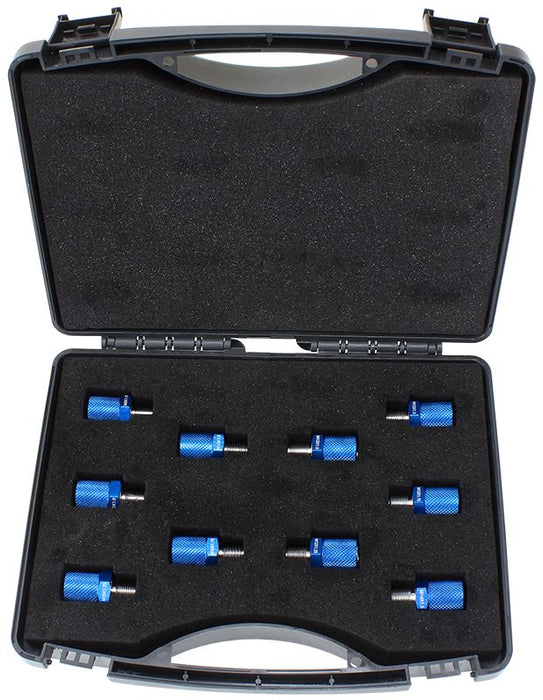 Thread Identification Kit With Metric Thread Adapters