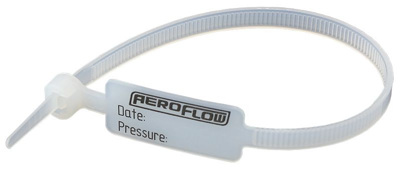 Pressure Testing Tag  With Date & Pressure (Each)