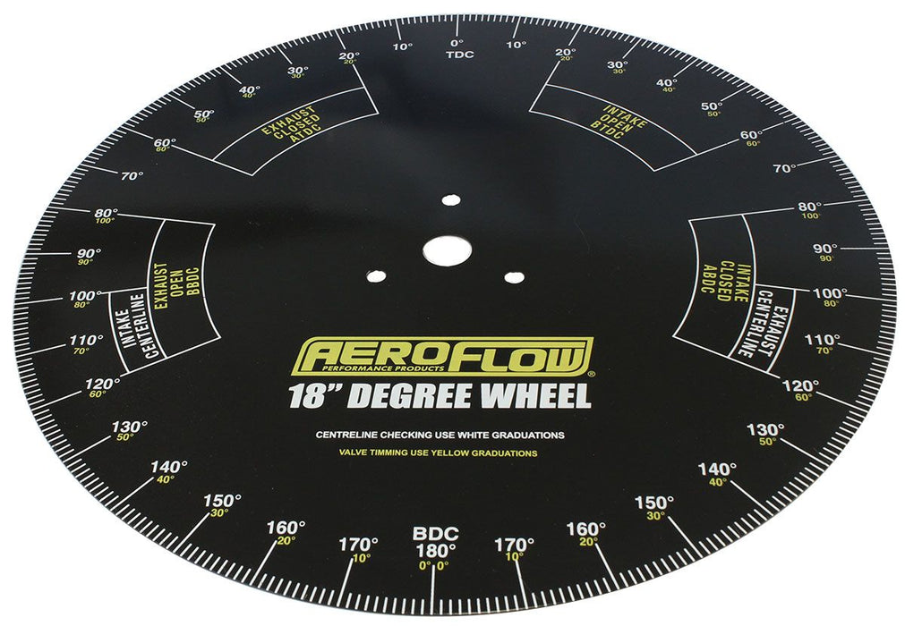 Pro Camshaft Degree Wheel 18" Universal Degree Wheel