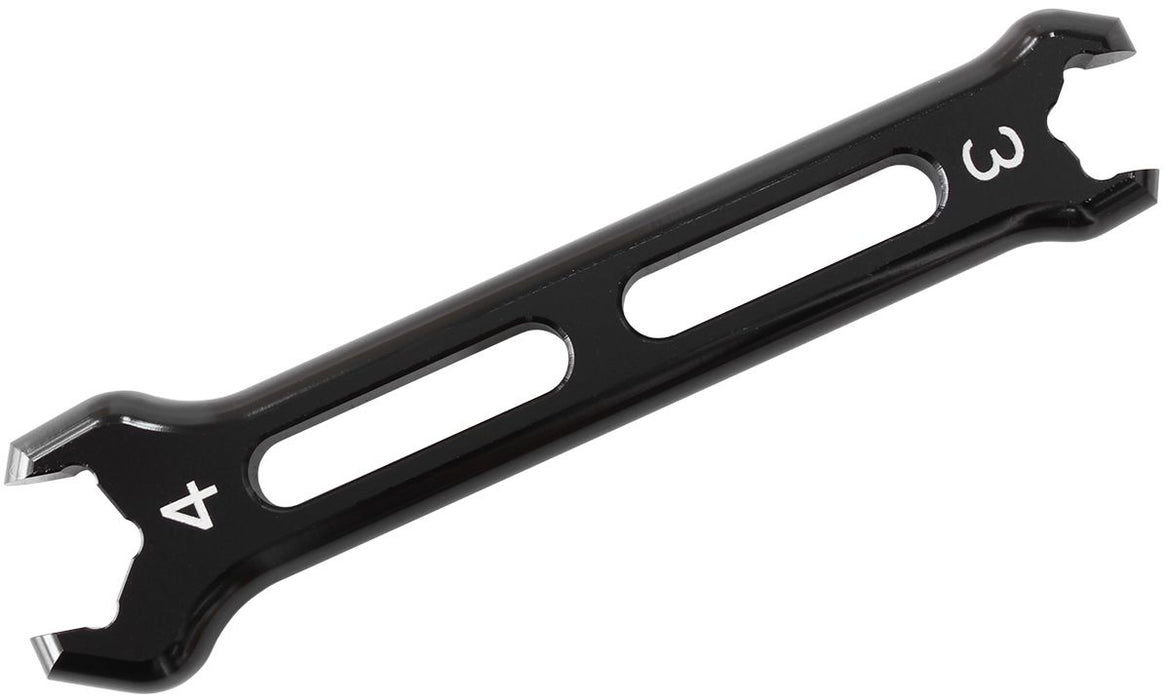 Aluminium AN Double Ended Pro Spanner -3AN & -4AN Black Finish