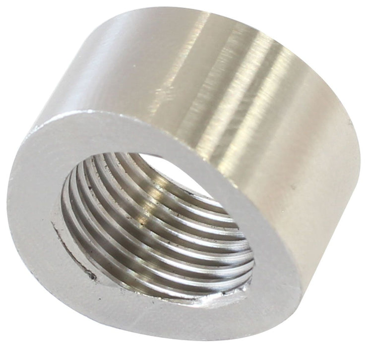 Notched Weld-On M18 x 1.50mm Oxygen Sensor Bung  Stainless Steel Material