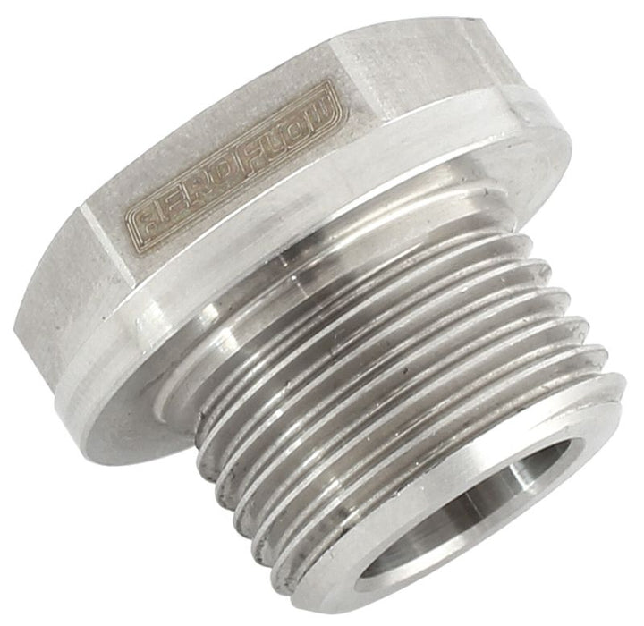 Screw-In Oxygen SensorPlug Hex Head Design, Zinc Coated Steel
