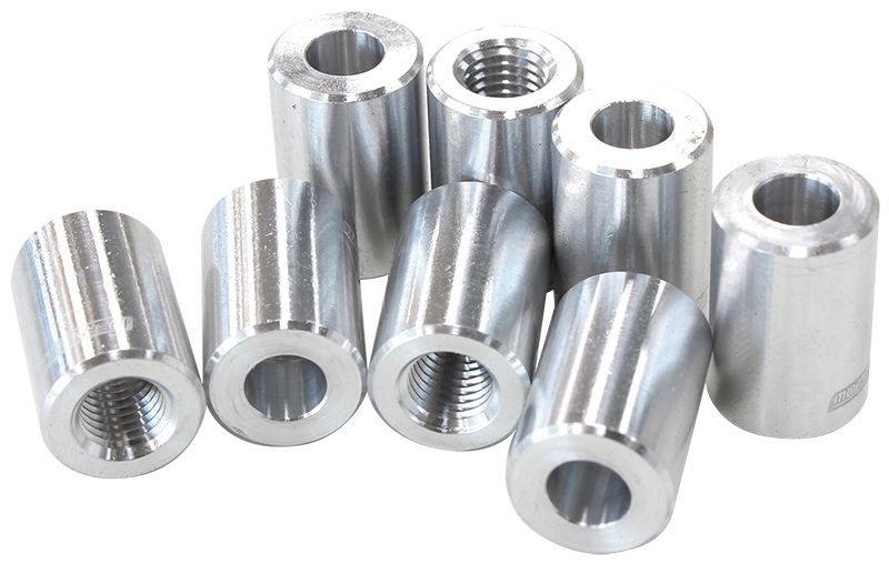 Weld-In Nozzle Fittings  1/16" NPT Thread, 3/4" (19mm) Length (8-Pack)