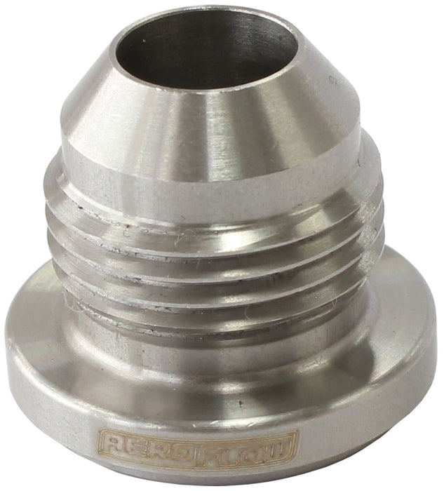 Aeroflow Stainless Steel Weld-On Male AN Fitting -16AN