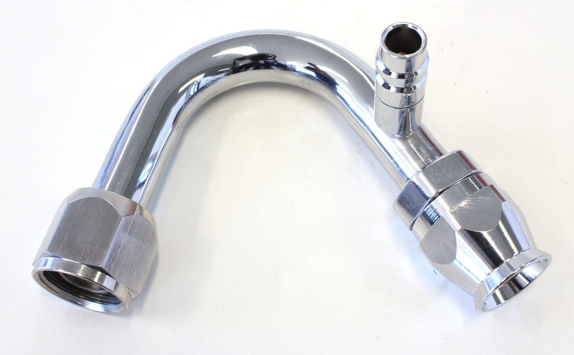 A/C 135° Fitting #10 with Charge Port