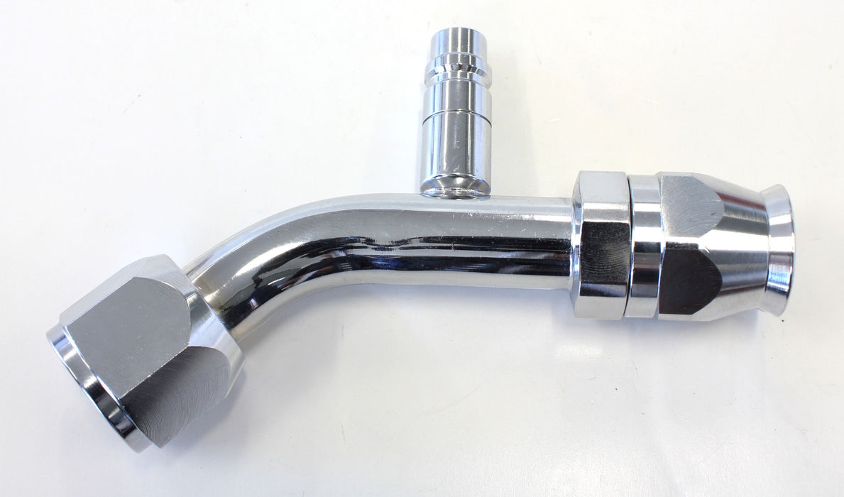 45° with Charge Port A/C Fitting #10