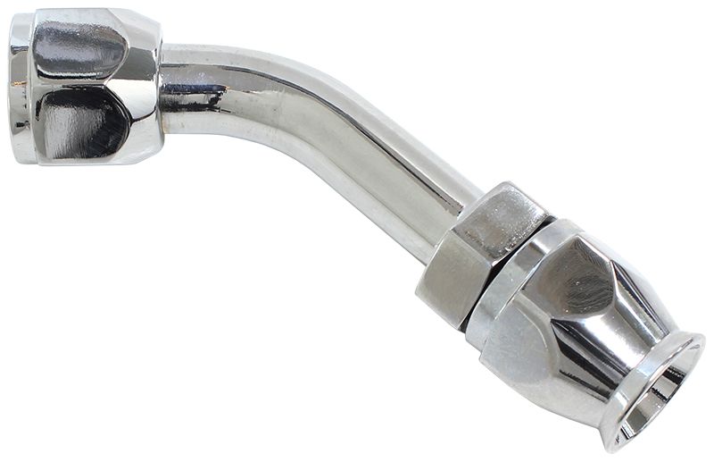 A/C 45° Fitting #10 (without Charge Port)