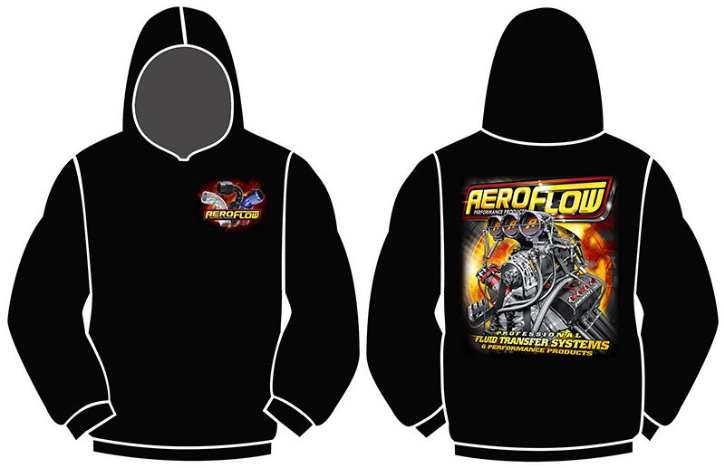 Aeroflow 'Nitro Hemi' Hoodie Large