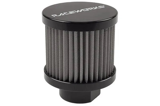 Raceworks Small An-8 Breather Black ALY-058BK