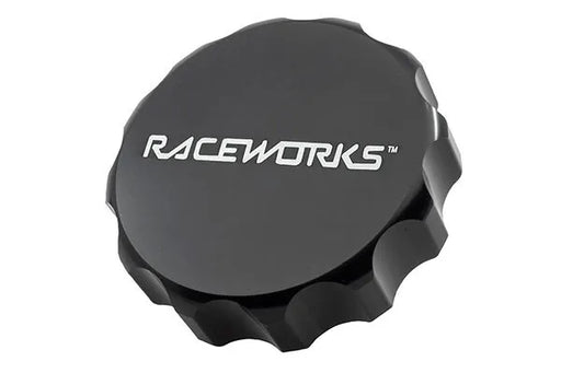 Raceworks Large Radiator Cover And 1.1Bar Cap Black ALY-067BK