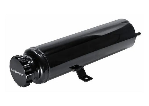 Raceworks 2L Black Radiator Overflow Tank Od 89mm H 360mm ALY-071BK