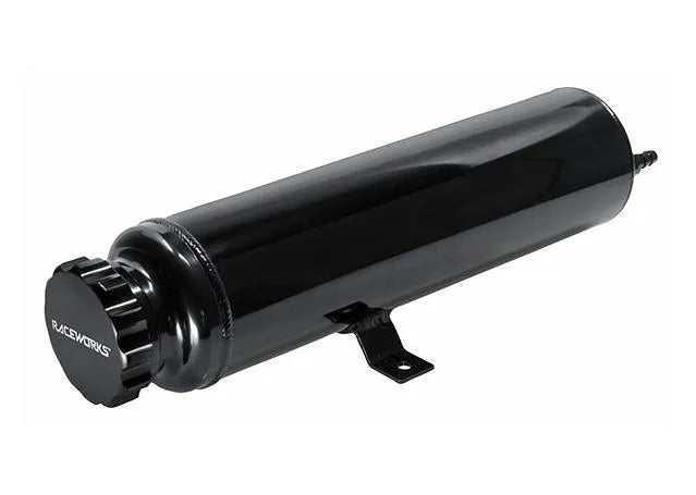 Raceworks 2L Black Radiator Overflow Tank Od 89mm H 360mm ALY-071BK