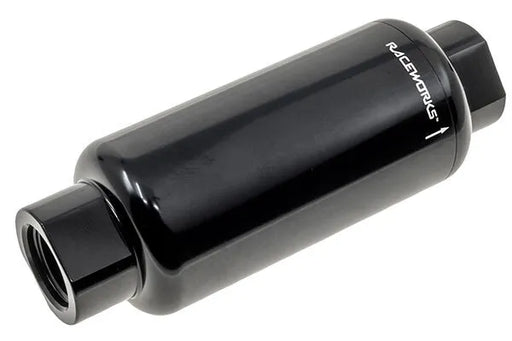 Raceworks An-10 Billet Fuel Filter Housing Od50mm Length 140mm ALY-077BK