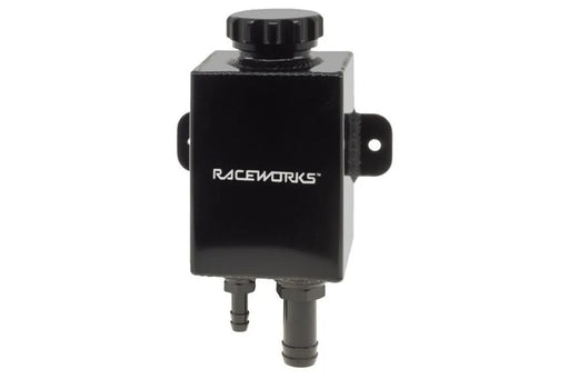 Raceworks Square Power Steering Reservoir Black ALY-126BK