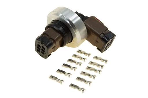 Raceworks 6Pin Electrical Bulkhead Steel Weld On Kit ALY-139-S