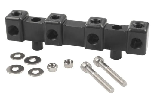 Raceworks 4 Circuit Pressure Sensor Block ALY-152-4BK