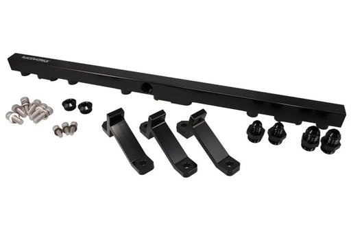 Raceworks Fuel Rail To Suit Ford Falcon Ea-Ed 6Cyl Black ALY-157BK