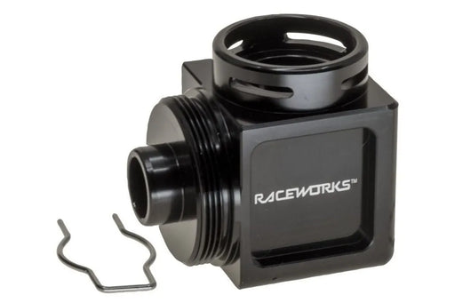 Raceworks Fuel Filter End Cap Suits Bosch Pot Reg ALY-176BK