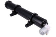 Raceworks 0.5L Black Round Washer Tank With Pump Od50mm H330mm  ALY-221BK