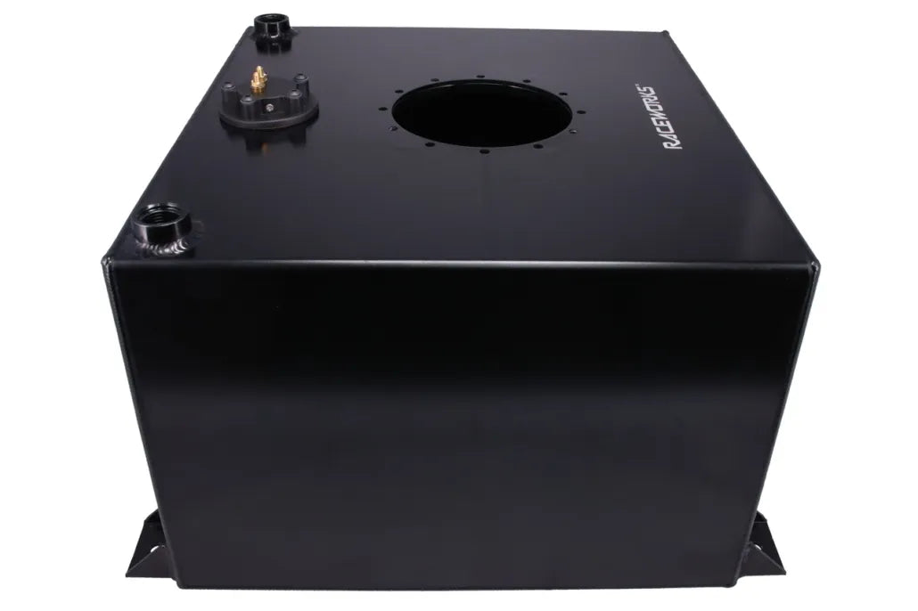 Raceworks Fuel Cell Flat Bottom With Int Baffles 15 Gallon (57L) ALY-272BK