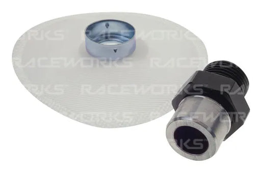 Raceworks Metric Male M18X1.5 To Strainer Bosch 044 FSA-094