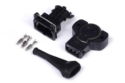 Haltech Throttle Position Sensor - Black CCW Rotation 8mm D-Shaft  HT-010404