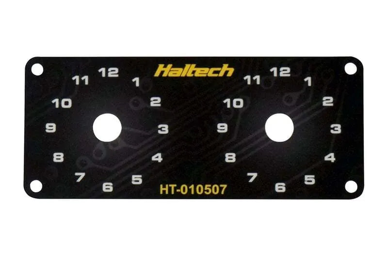 Haltech Dual Switch Panel Only  HT-010507