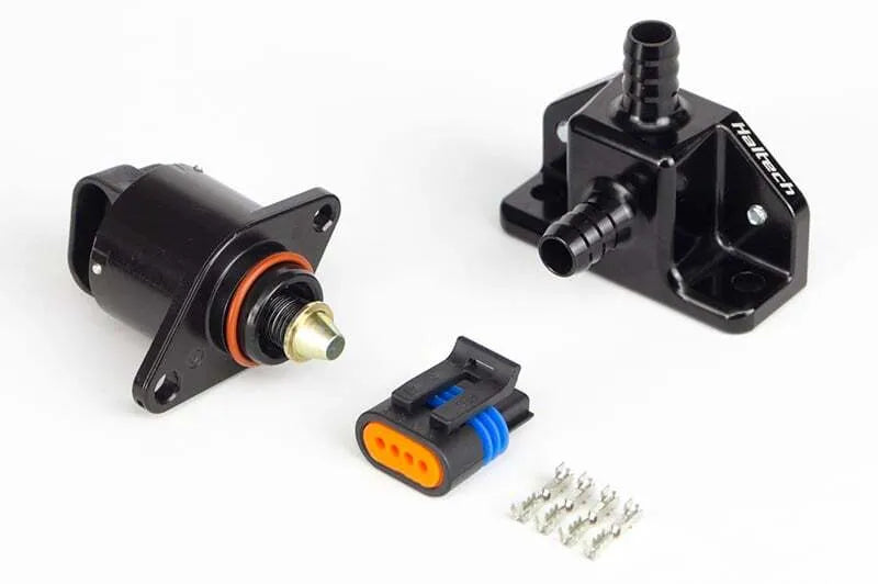 Haltech Idle Air Control Kit - Billet 2 Port Housing With 2 Screw Style Motor  HT-020305