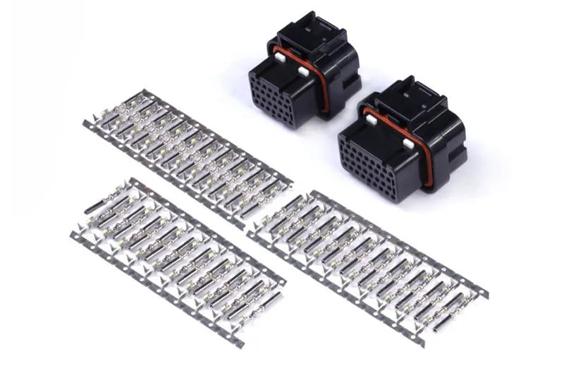 Haltech Plug and Pins Only - AMP 26 & 34 Pin 4 Row 3 Keyway Superseal Connector Set  HT-030001