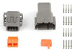 Haltech Plug and Pins Only - Matching Set of Deutsch DTM-8 Connectors (7.5 Amp)  HT-031016