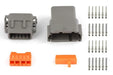 Haltech Plug and Pins Only - Matching Set of Deutsch DTM-12 Connectors (7.5 Amp)  HT-031017