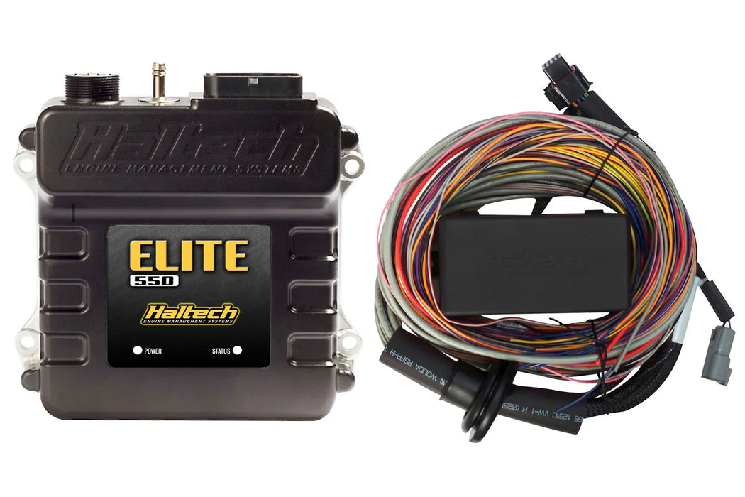 Haltech Elite 550 + Premium Universal Wire-in Harness Kit  HT-150404