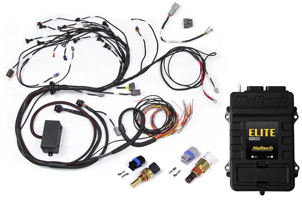Haltech Elite 2500 + Terminated Harness Kit for Nissan RB Engines (no ignition sub-harness, no CAS sub-harness)  HT-151306