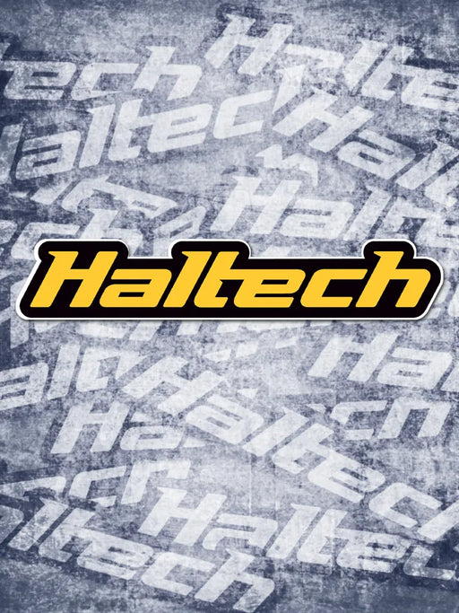 Haltech Haltech Logo Colour Sticker - Yellow  HT-300109