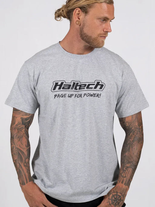 Haltech Haltech "Classic" T-Shirt Grey  HT-301640G2XL