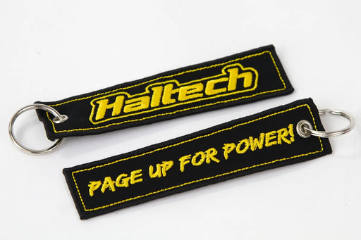 Haltech Haltech Fabric Keytag Black  HT-309006