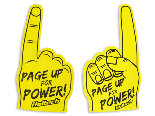 Haltech Haltech "Page Up for Power" Foam Finger  HT-309023