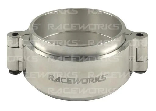 Raceworks 2.00In Polished Aluminium Intercooler Pipe Clamp IPC-200A