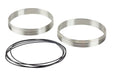 Raceworks 5.00In Ferrule Pair Stainless Steel IPC-500F-SS