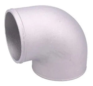 Raceworks Aluminium Cast 90Deg Elbow Reducer - 3.00-3.50In Diameter (76-89mm) ITC-090-300350