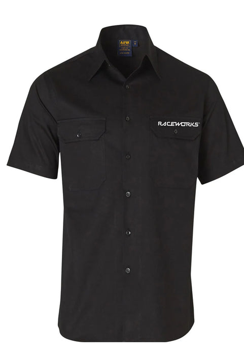 Raceworks Raceworks 3Xl Black Work Shirt MER-038