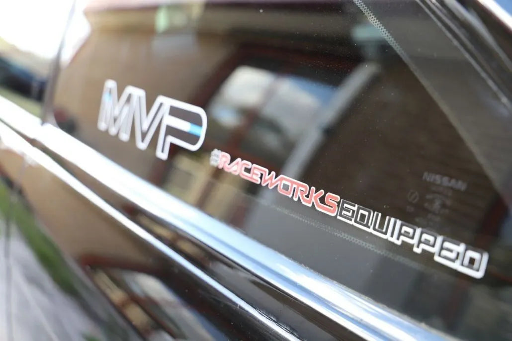 Raceworks Raceworks Equipped Sticker 400mm X 24mm MER-106