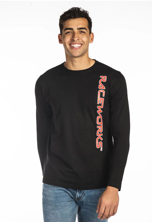 Raceworks Raceworks Xl Black T-Shirt Long Sleeve MER-601