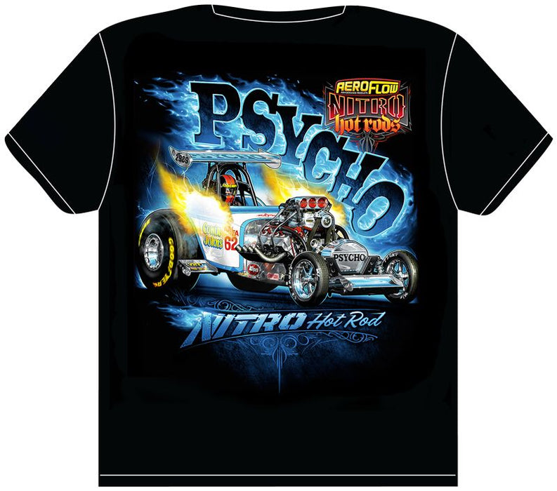 Psycho' Nitro Hot Rod T-Shirt  X-Large