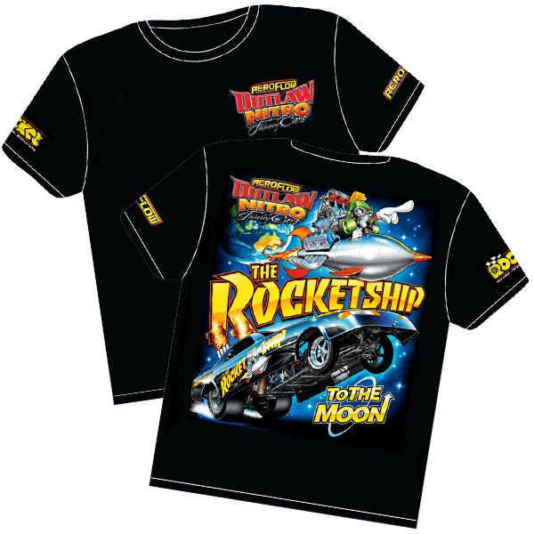 The Rocket Ship' Wheelstander T-Shirt  Youth Large