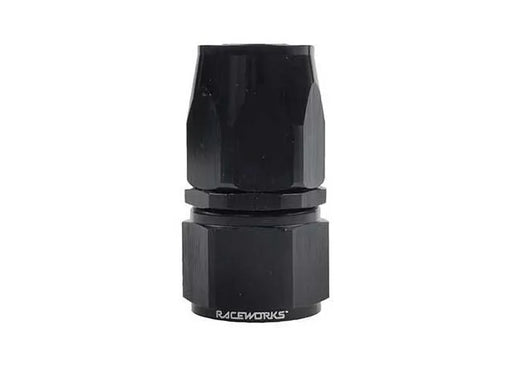 Raceworks Taper Hose End An-16 Straight RWF-111-16BK