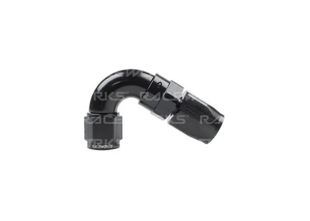 Raceworks Taper Hose End An-10 120Deg RWF-114-10BK