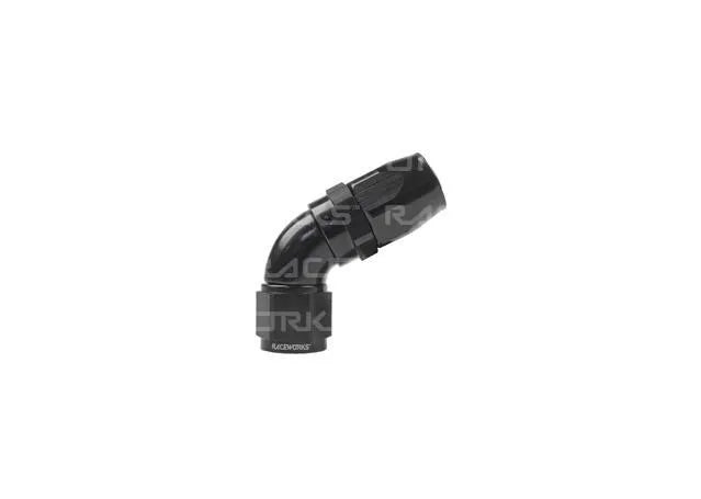 Raceworks Taper Hose End An-4 60Deg RWF-118-04BK